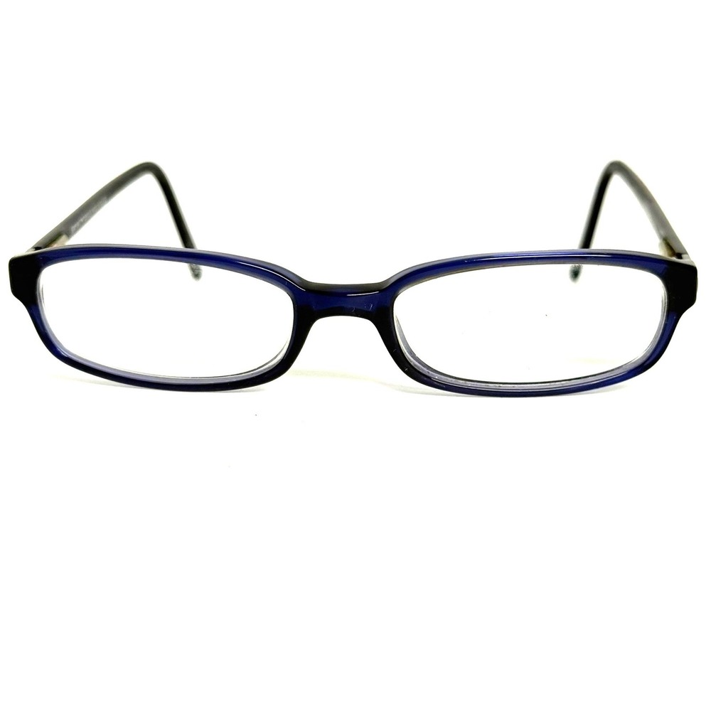 Emporio Armani 658 223 Navy‎ Blue Rectangular Eyeglass Frames 51-17-135 Italy